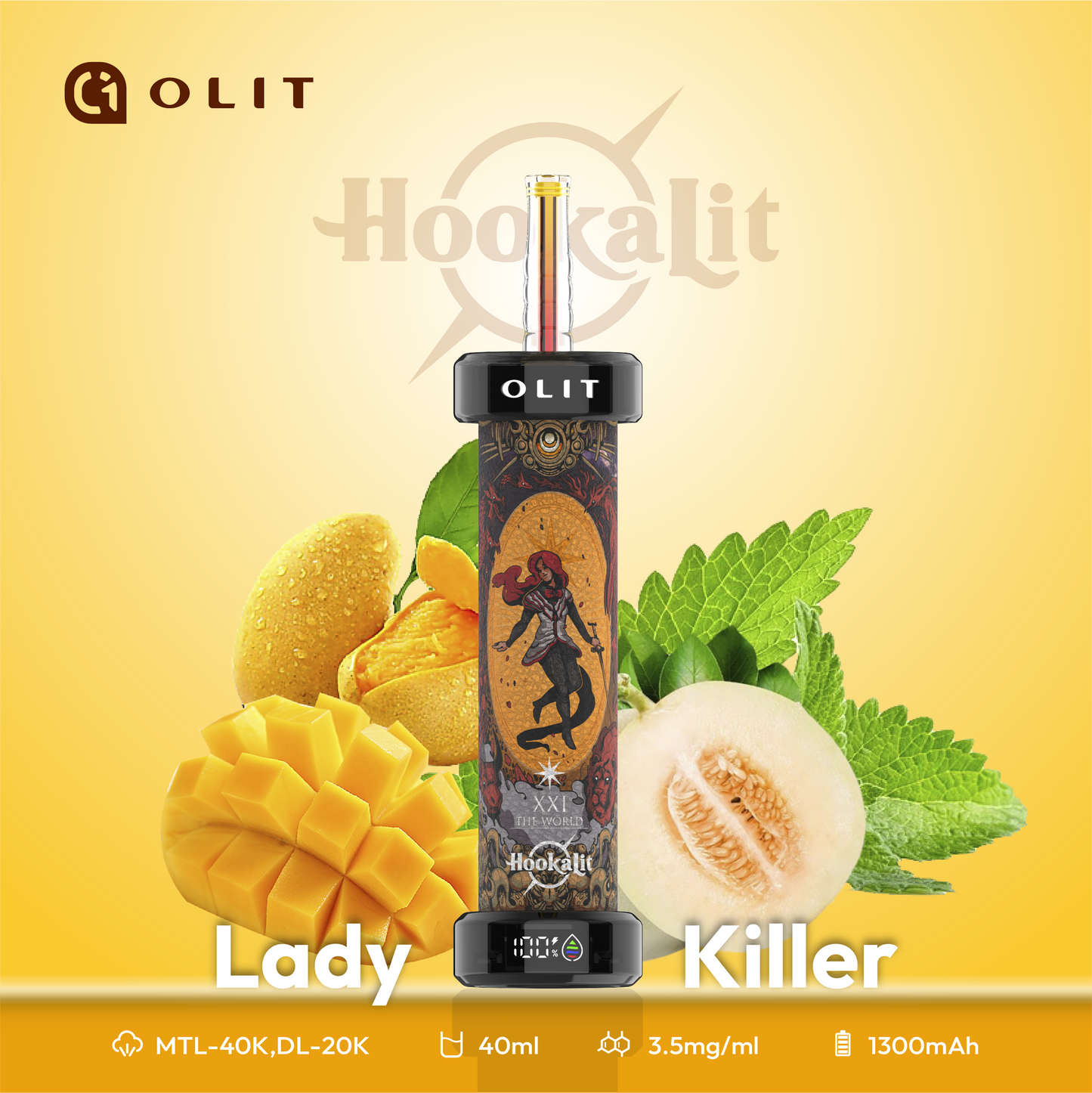 OLIT Hookahlit 40k Disposable Vape