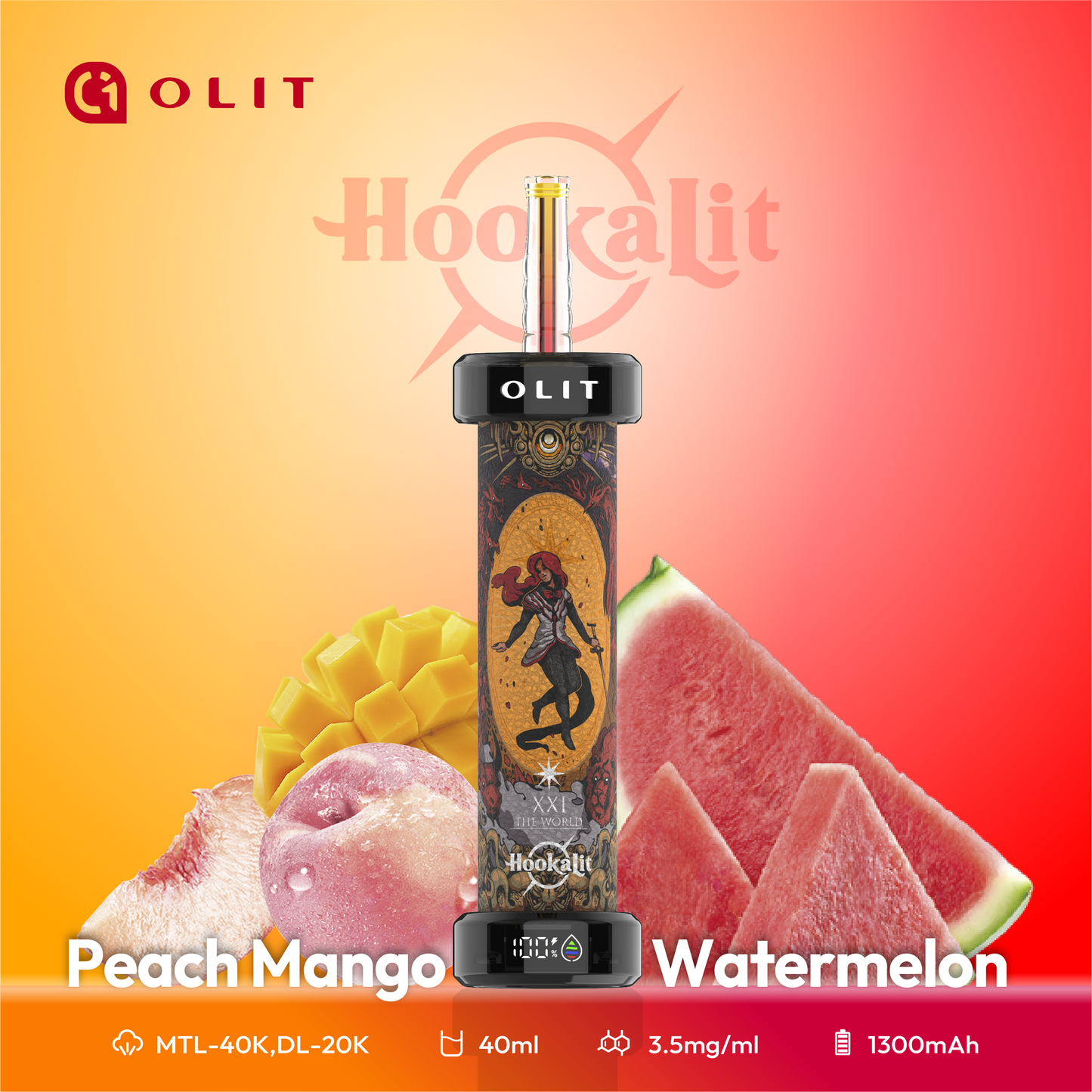 OLIT Hookahlit 40k Disposable Vape