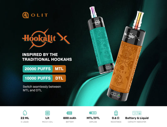 OLIT Hookalit X 20k Disposable Vape