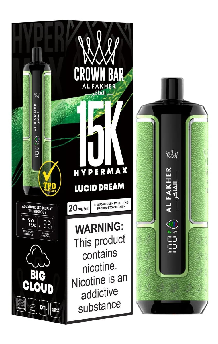 Al Fakher Hypermax 15k Disposable Vape