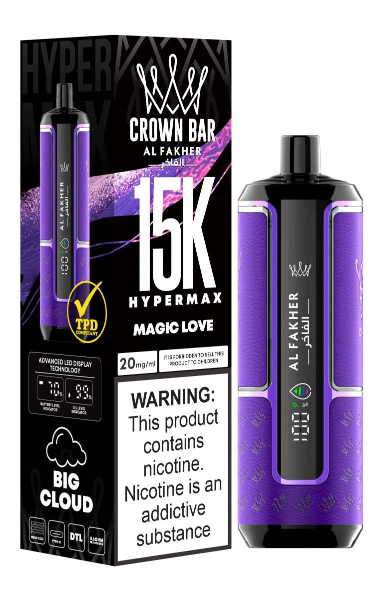 Al Fakher Hypermax 15k Disposable Vape