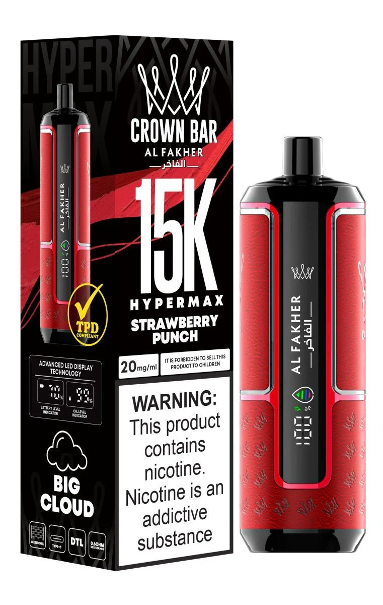 Al Fakher Hypermax 15k Disposable Vape