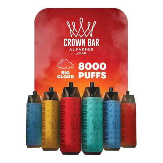 Al Fakher Crown Bar 8000 Puffs Disposable Vape Device